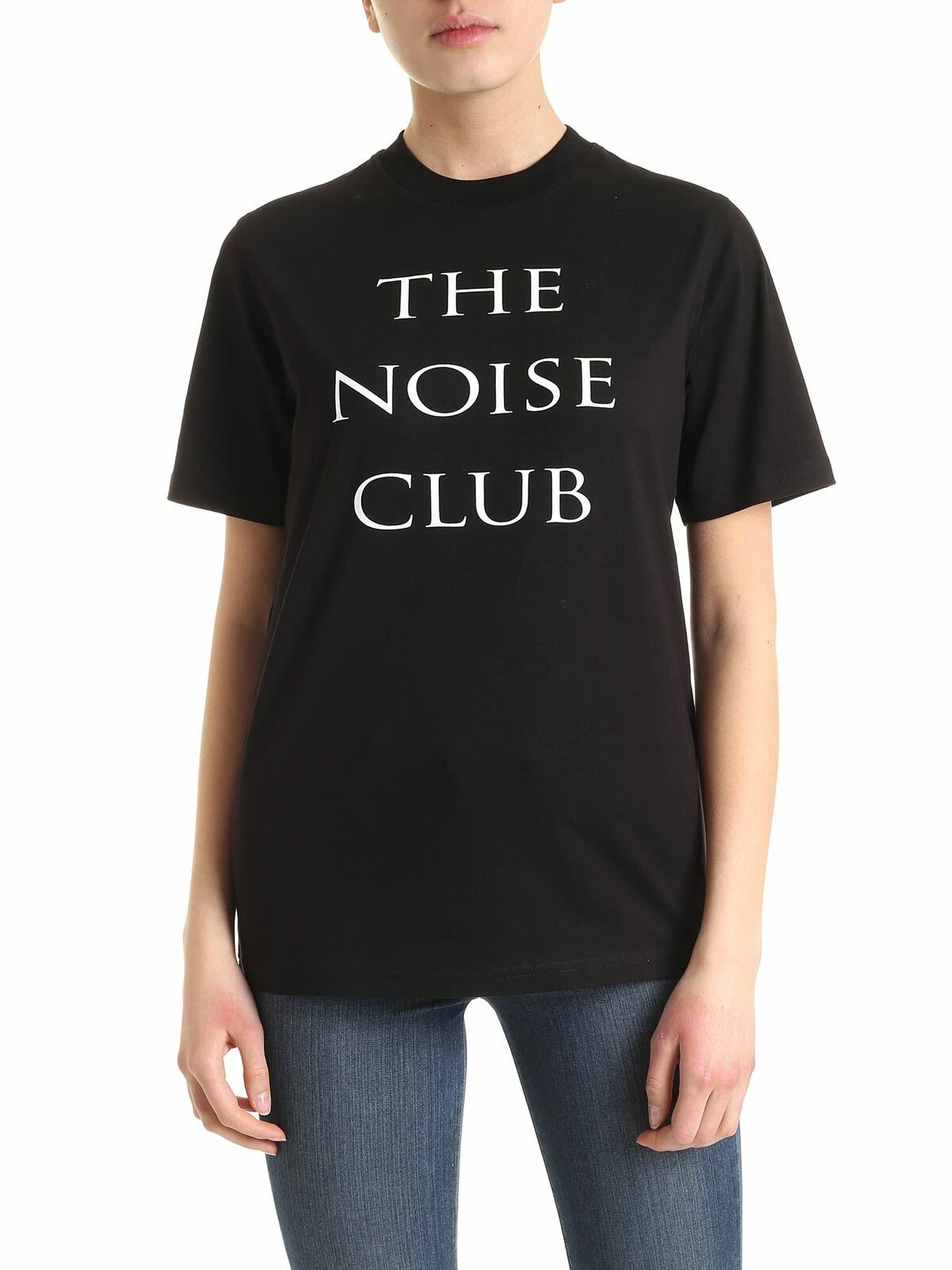 Mcq By Alexander Mcqueen The Noise Club T-shirt In Black