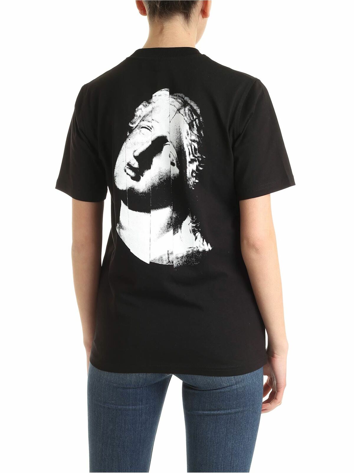 Shop Mcq By Alexander Mcqueen The Noise Club T-shirt In Black