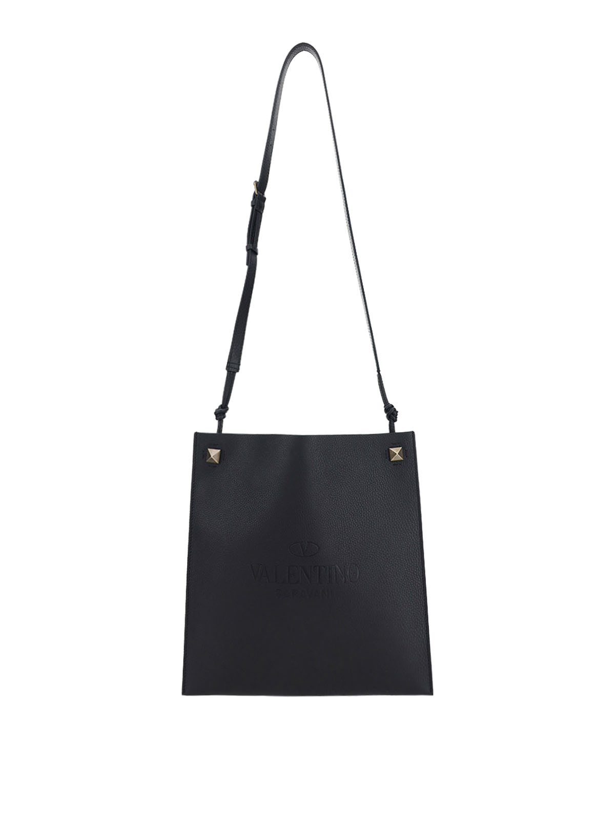ヴァレンティノ レザーIdentityクロスボディバッグ ブラック VALENTINO GARAVANI】ヴァレンティノガラヴァーニ『VLTN レザー