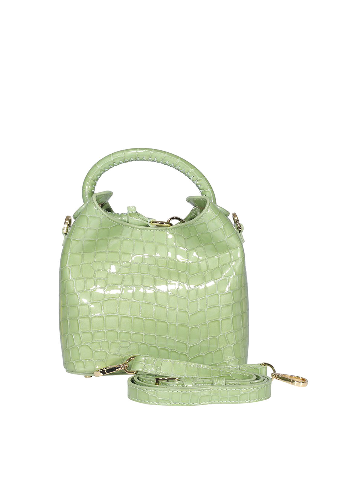 Totes bags Elleme - Madeleine croc printed leather bag