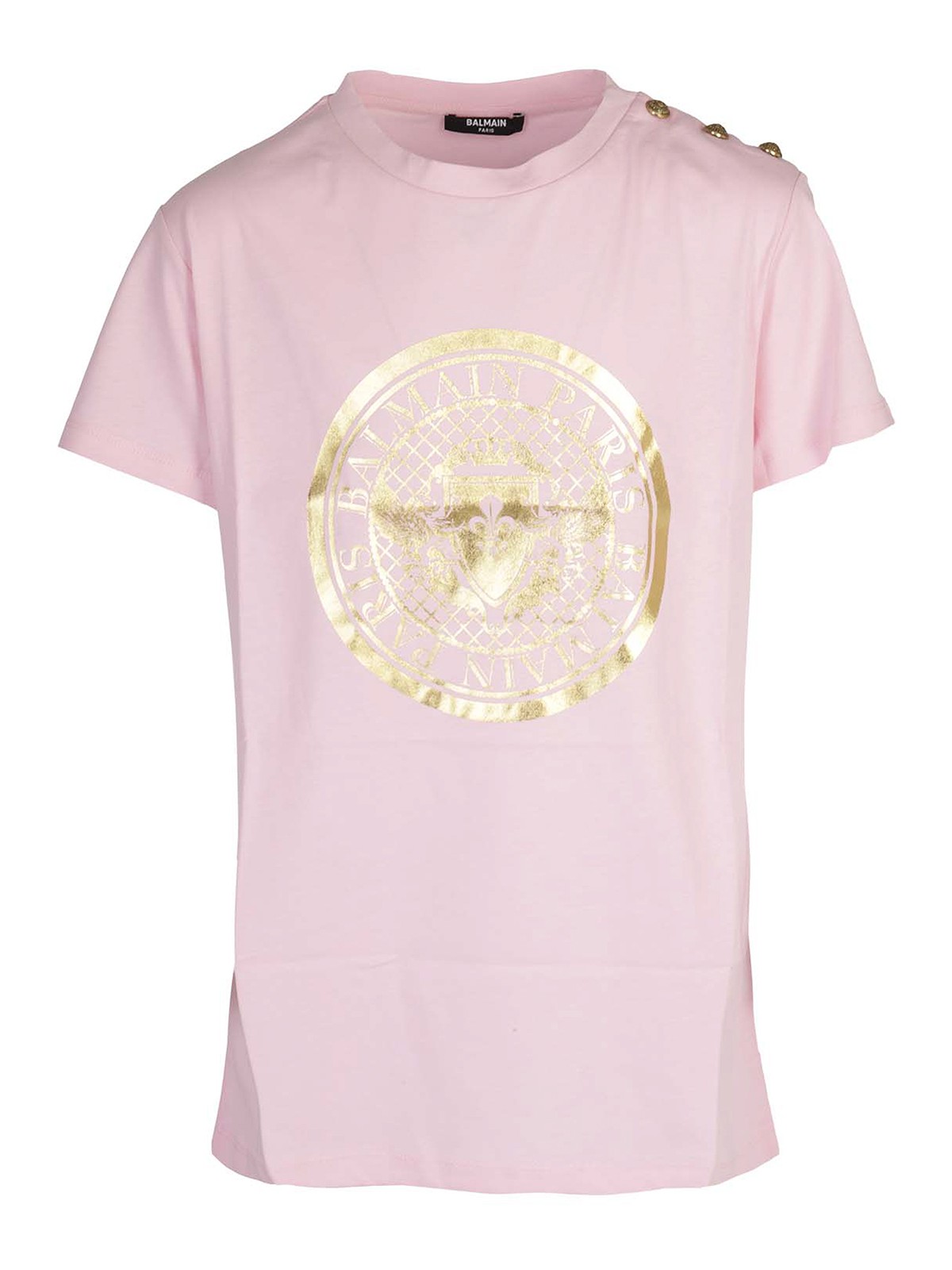Balmain Tシャツ - ピンク - ピンク | 6O8011OX390515OR