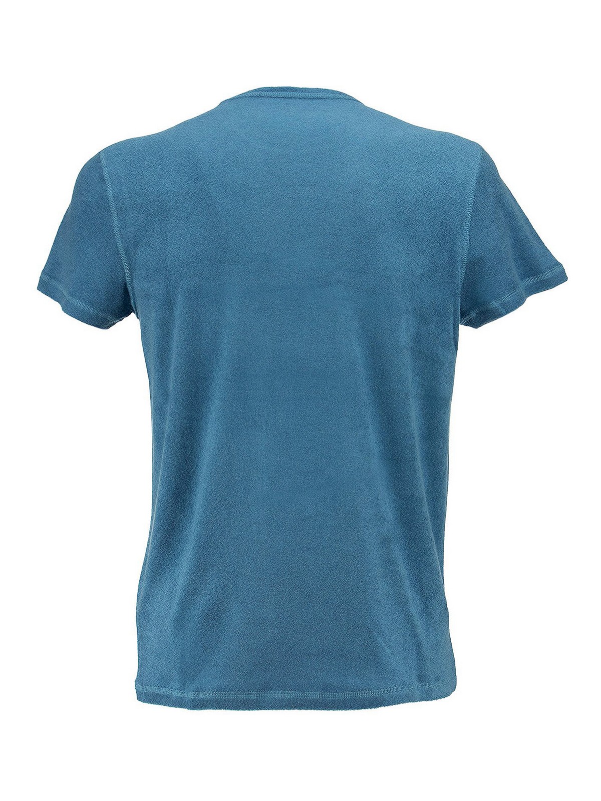 Majestic Filatures Cotton blend terry cloth T-shirt
