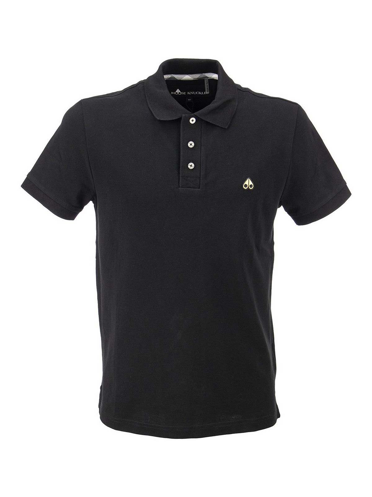 logo-embroidery polo shirt