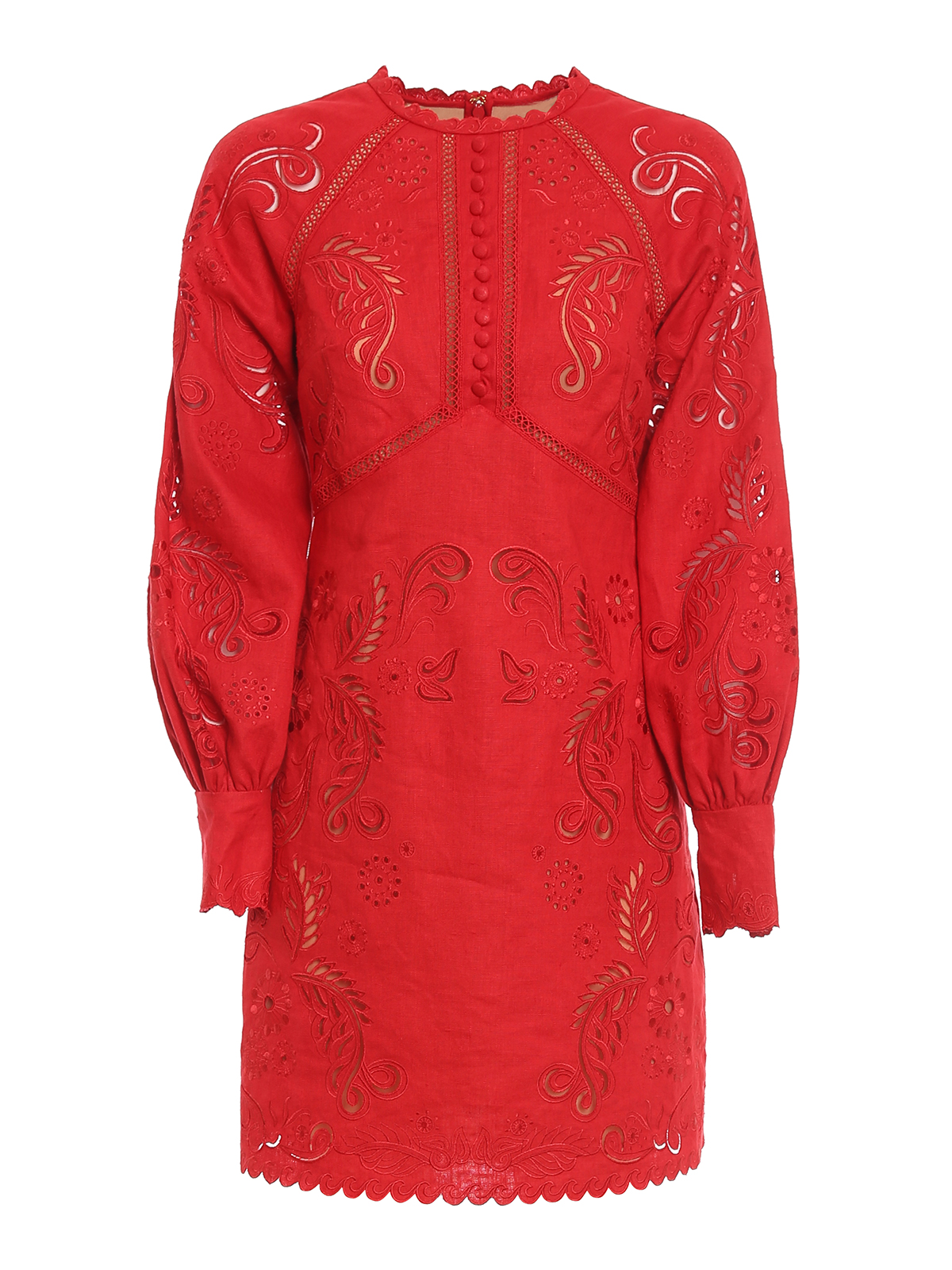 Michael Kors Hemp dress - Red - Women|MS1802C1LU609 | thebs.com