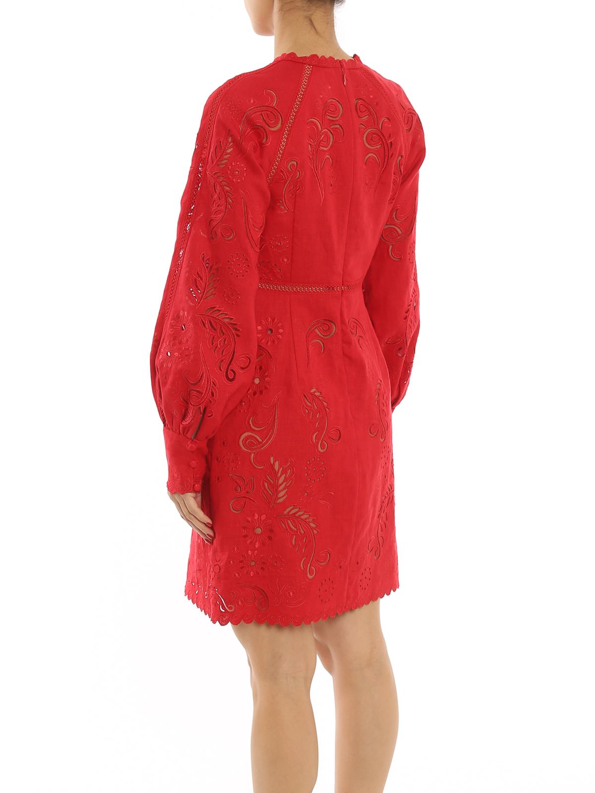Michael Kors Hemp dress - Red - Women|MS1802C1LU609