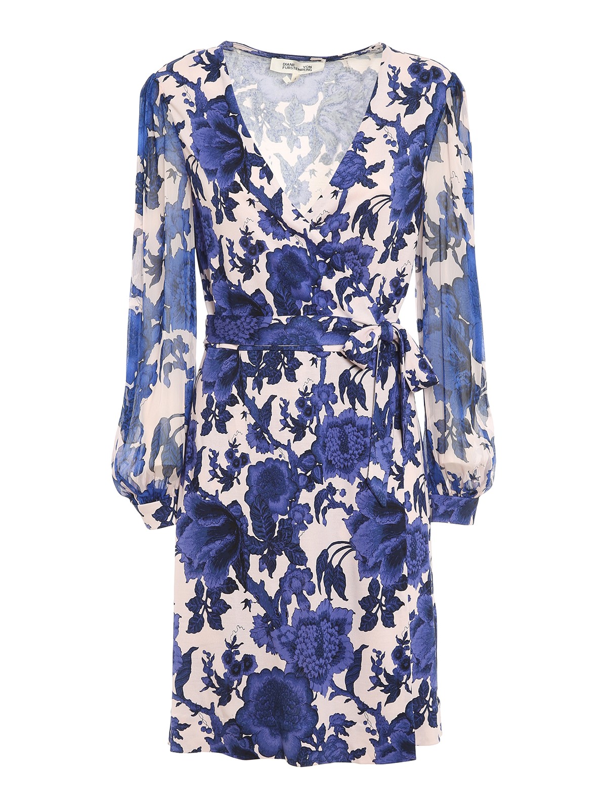 diane von furstenberg blue floral dress Diane von Furstenberg