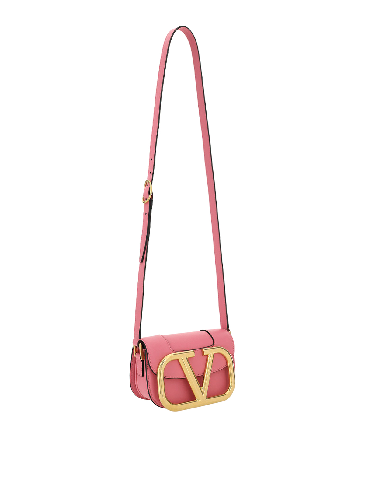 Valentino Garavani Small Supervee Crossbody Bag In Pink