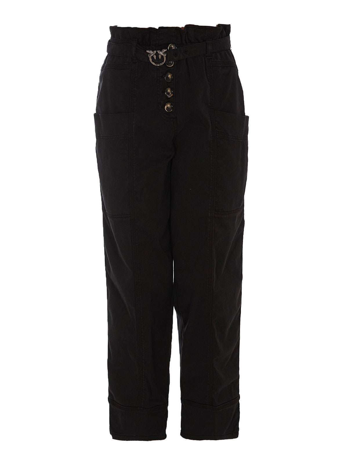 Pinko Botanica trousers - Black - Women | 1N137DY7M5Z99 Pinko Botanica trousers - Black - Women | 1N137DY7M5Z99