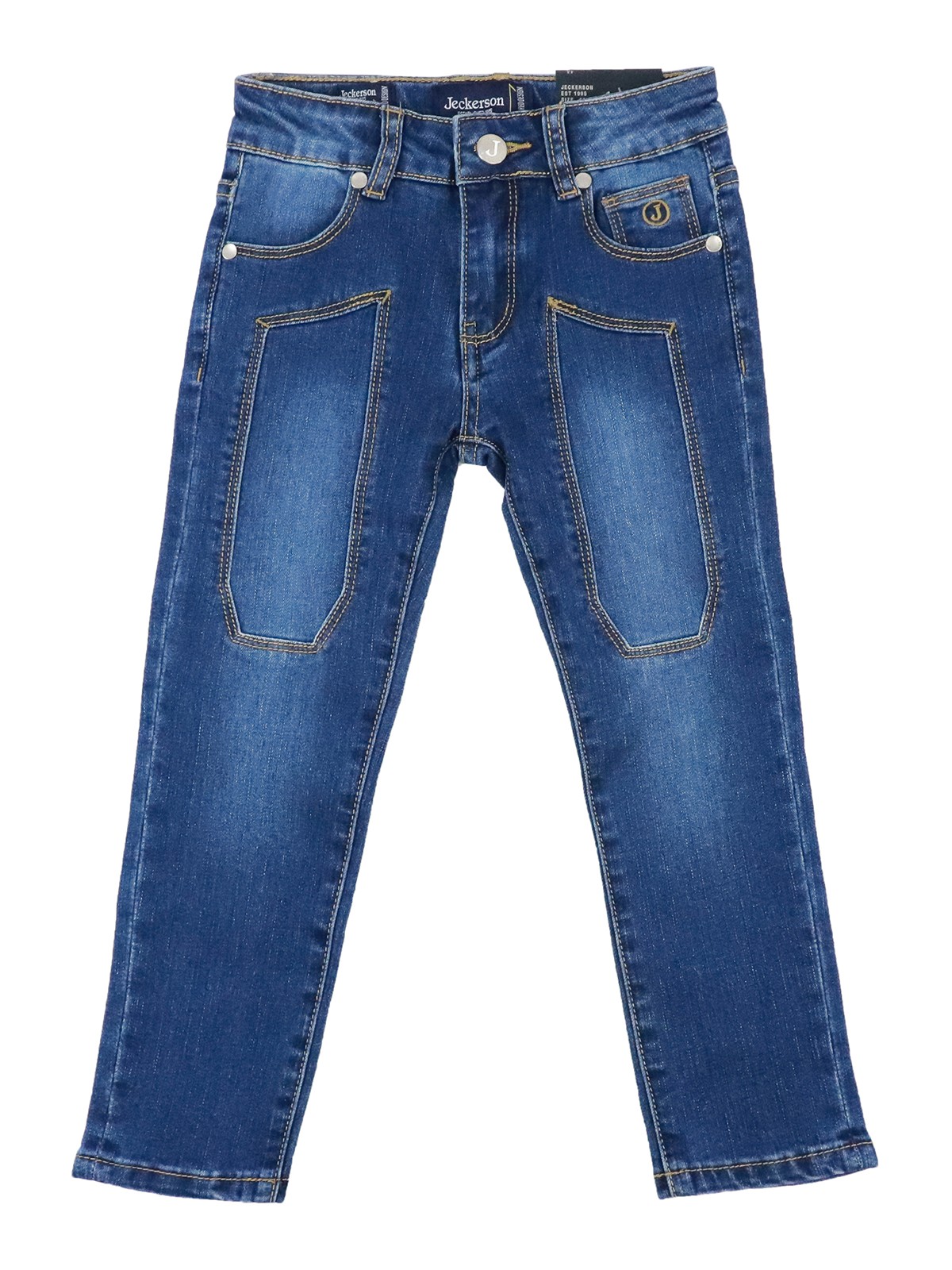 Straight leg jeans Jeckerson - Faded denim jeans - JB2360JEANS