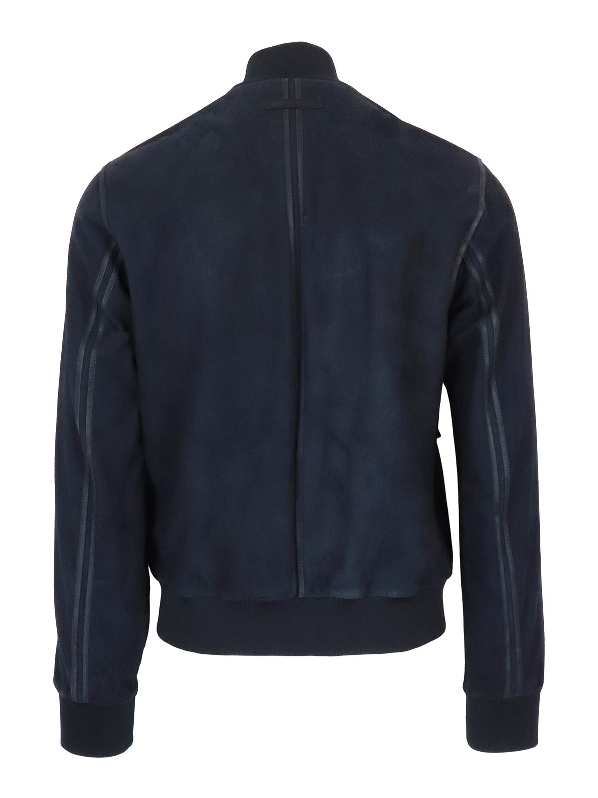 Emporio Armani Suede jacket - Blue - Men|A1R05PA1P05922