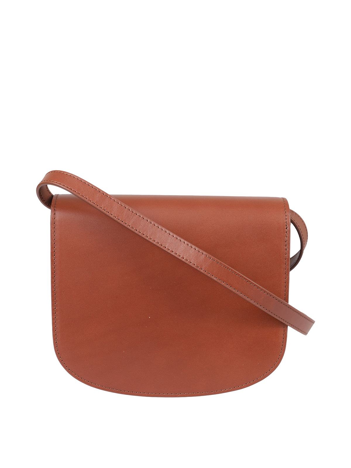 バッグ・カバンその他 A.P.C. Women Bags CODDP M67009 CAF Brown A.P.C. Ninon Drawstring Crossbody Bag | Brown | FARFETCH