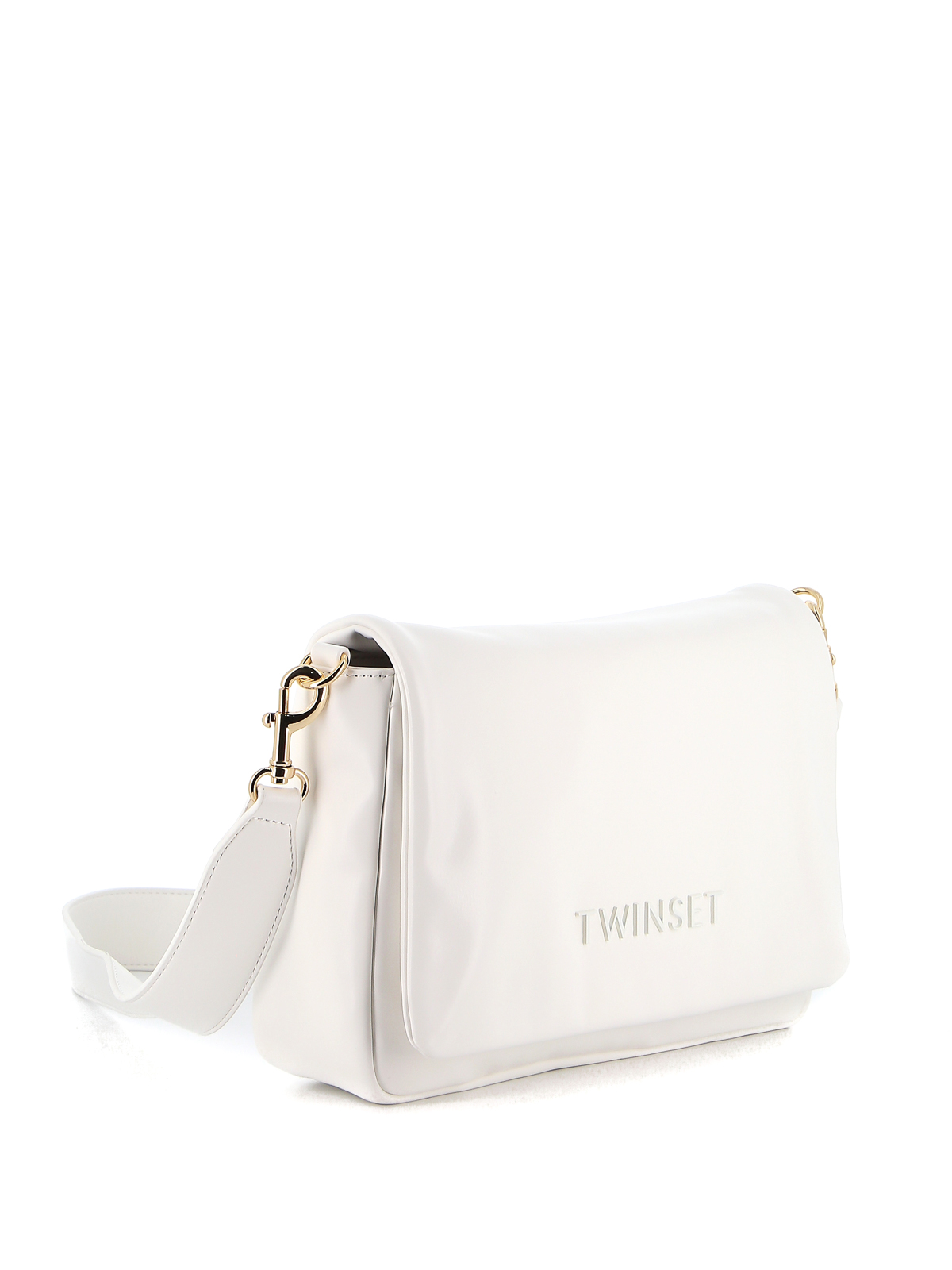 TWINSET, White Women's Cross-body Bags