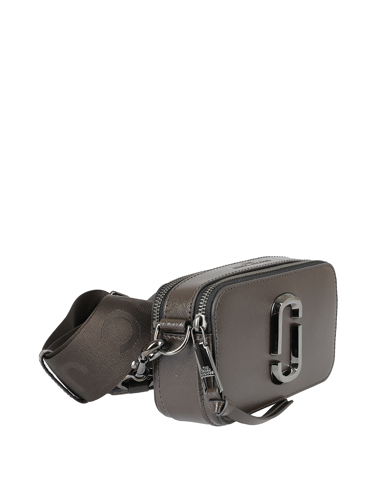 Marc Jacobs The Snapshot DTM Camera Bag Metallic Grey