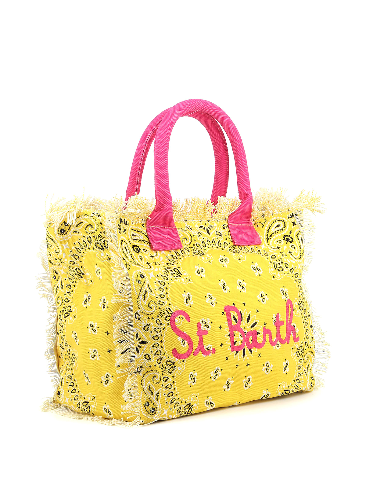 MC2 SAINT BARTH BAG VANITY CANVAS Woman Yellow