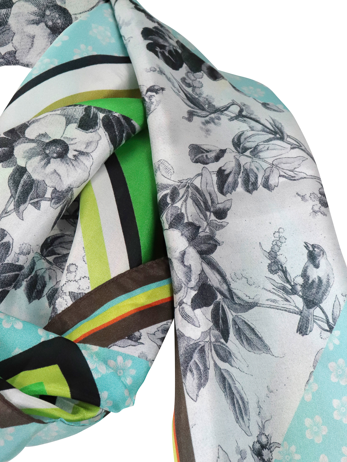 Scarves Maliparmi - Printed silk scarf - IB024130099C6031