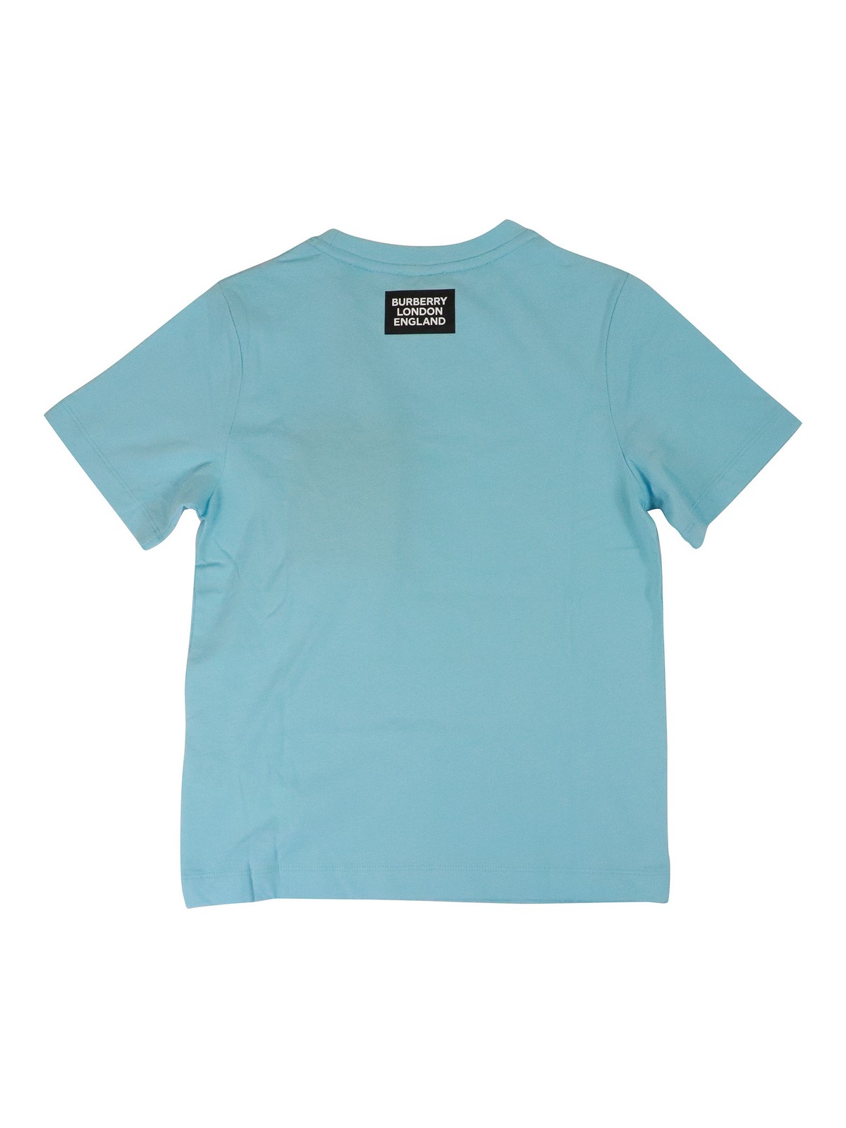 BURBERRYLONDON ENGLAND ロゴ入り Tシャツ ライトブルー