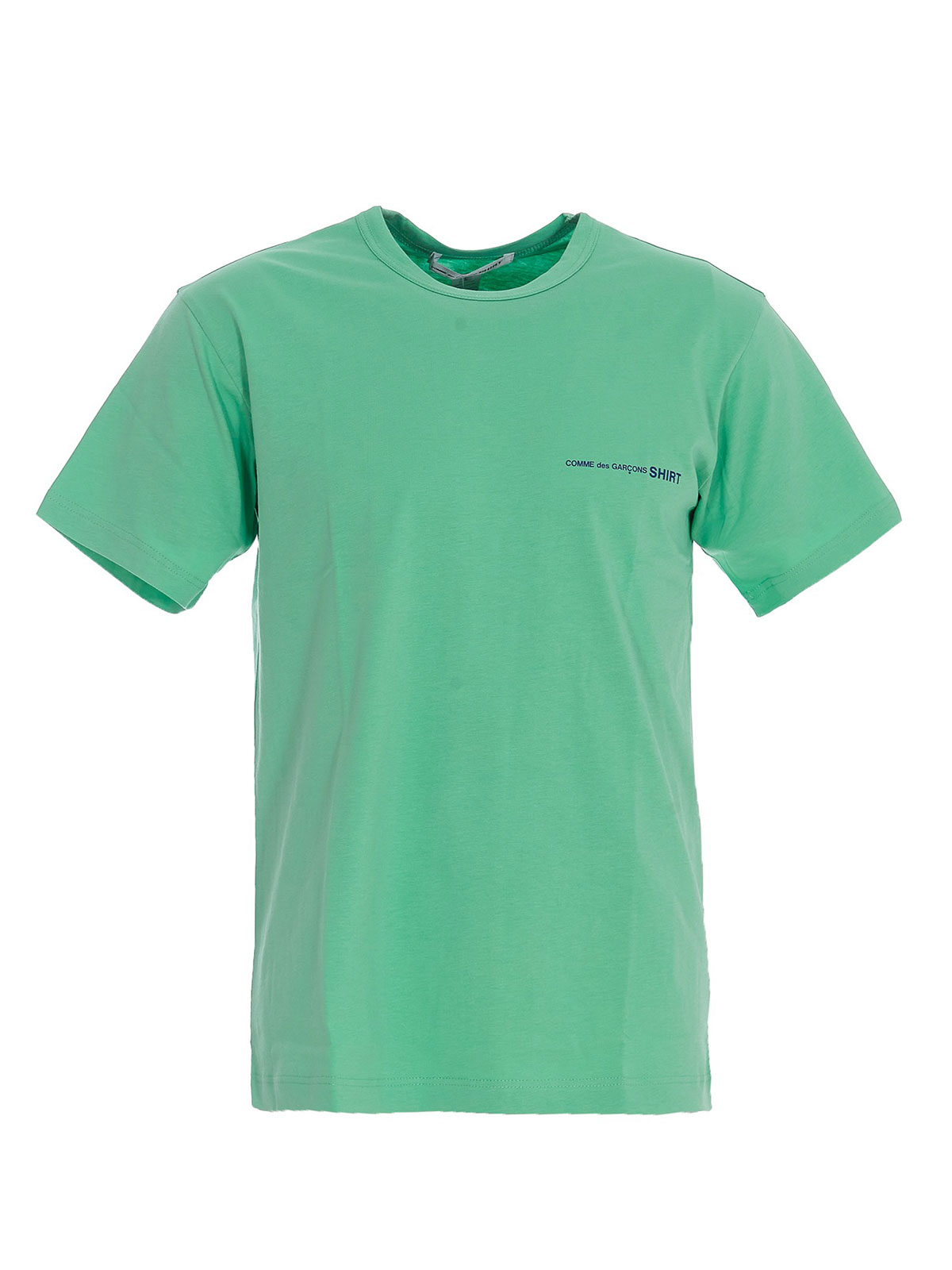 Comme Des Garçons Green Cotton T-shirt
