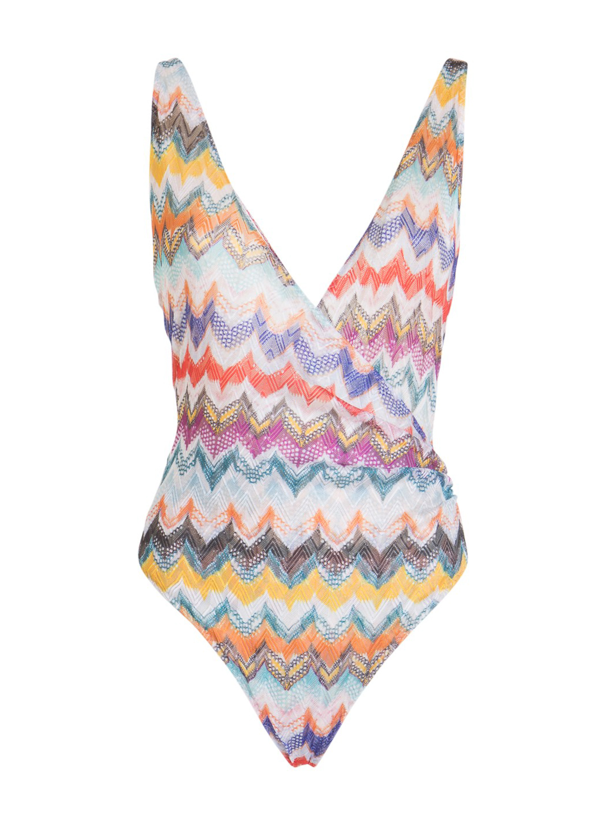 Missoni Chevron print one piece swimsuit | MMP00246BR00FCSM60H