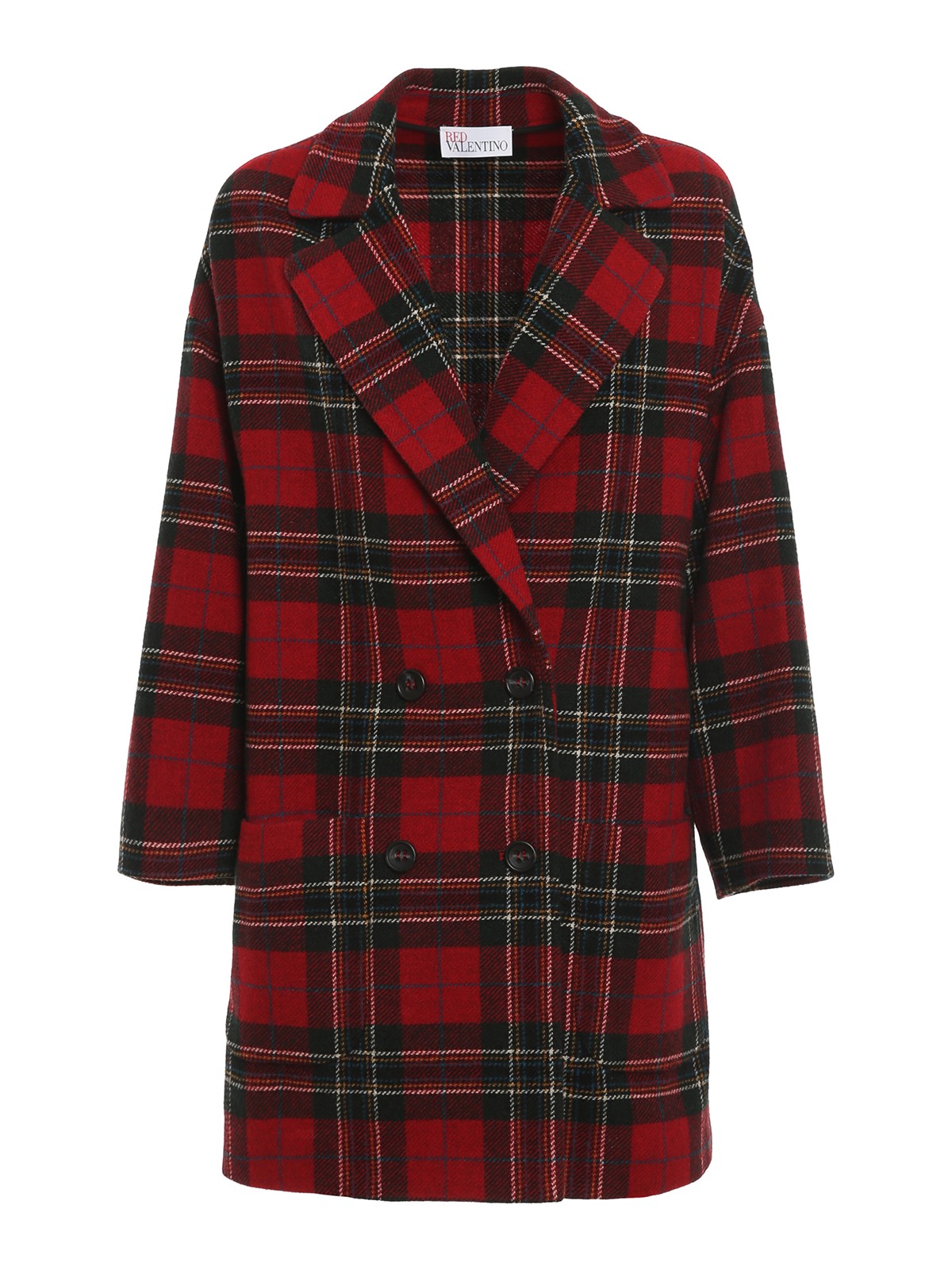 Valentino Red ロングコート - - レッド | WR3CA1555Y8157