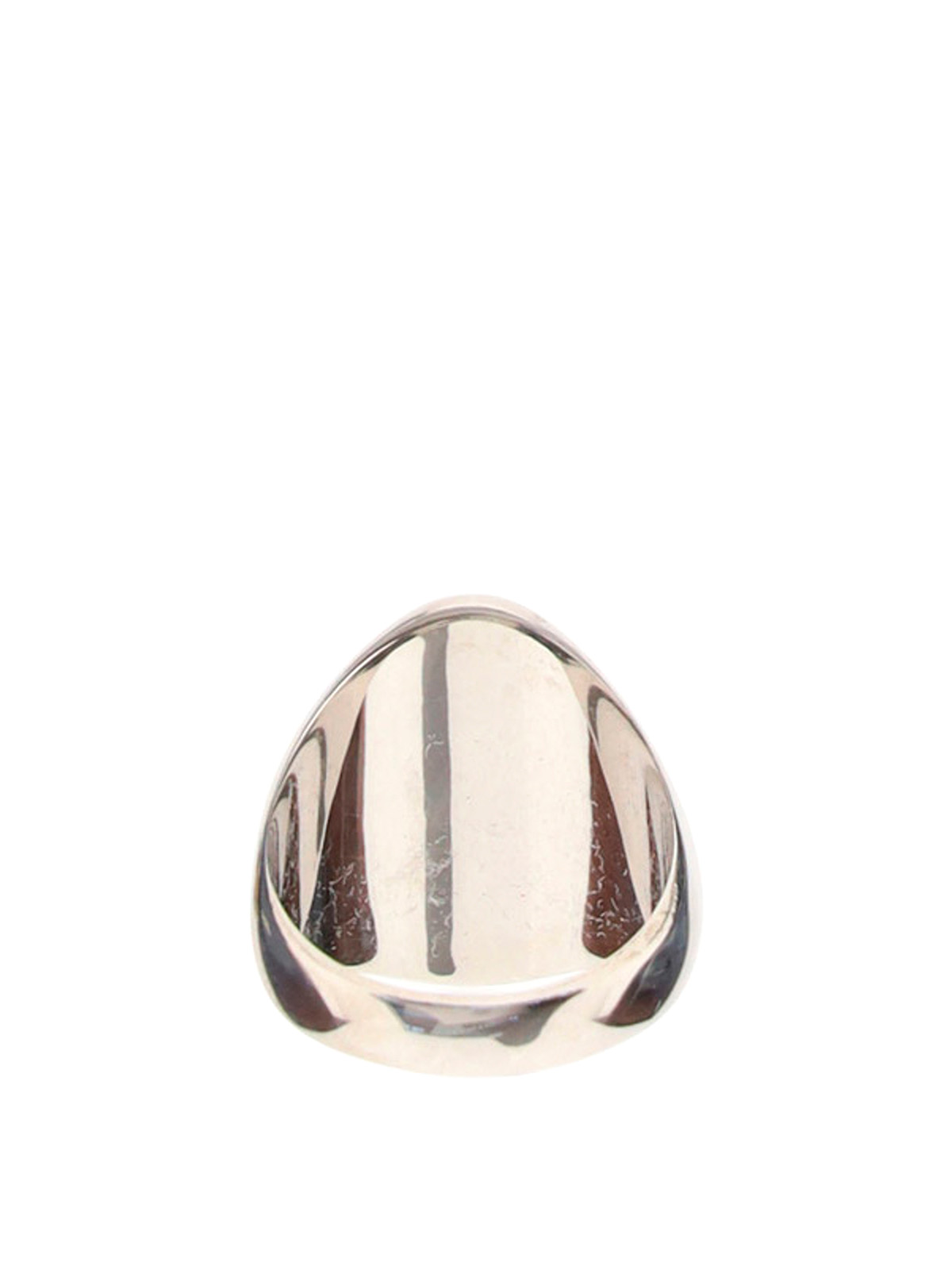 Alexander McQueen ◆ Medallion Ring ALEXANDER MCQUEEN Accumulation Crystal-Embellished Ring in