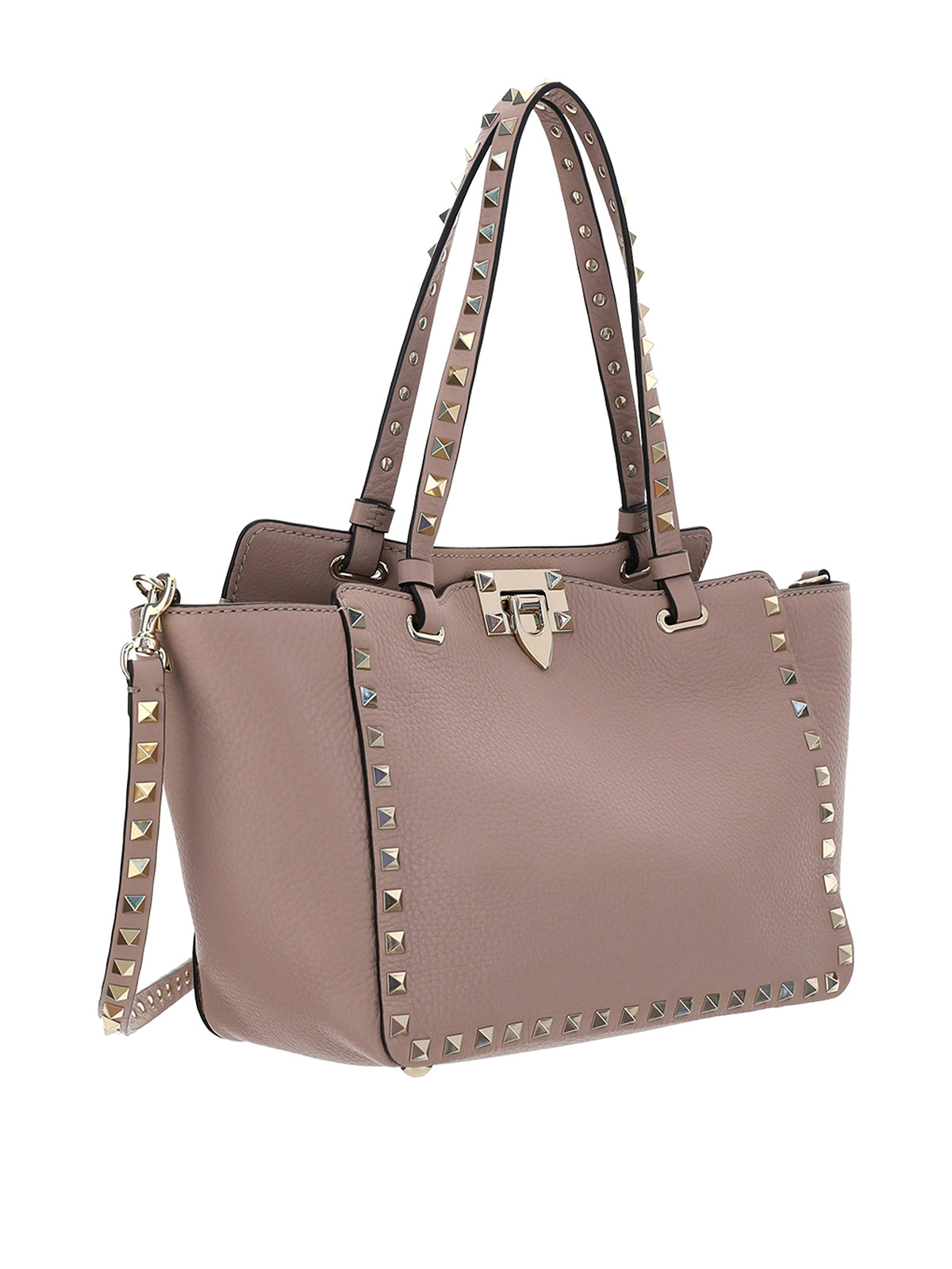 Valentino mini shop rockstud tote