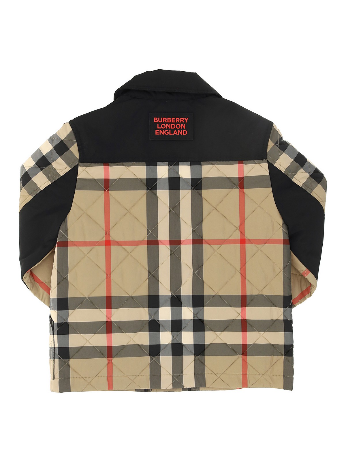 Burberry Piumino Renfred Beige Bambino 8041160