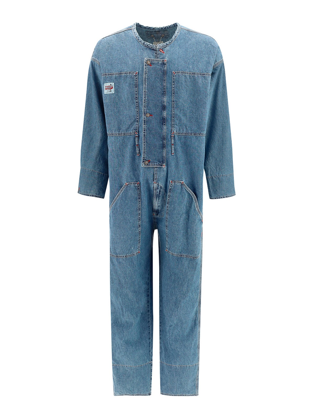 Diesel Denim overalls - Medium Wash - Men|A023640CBBM01