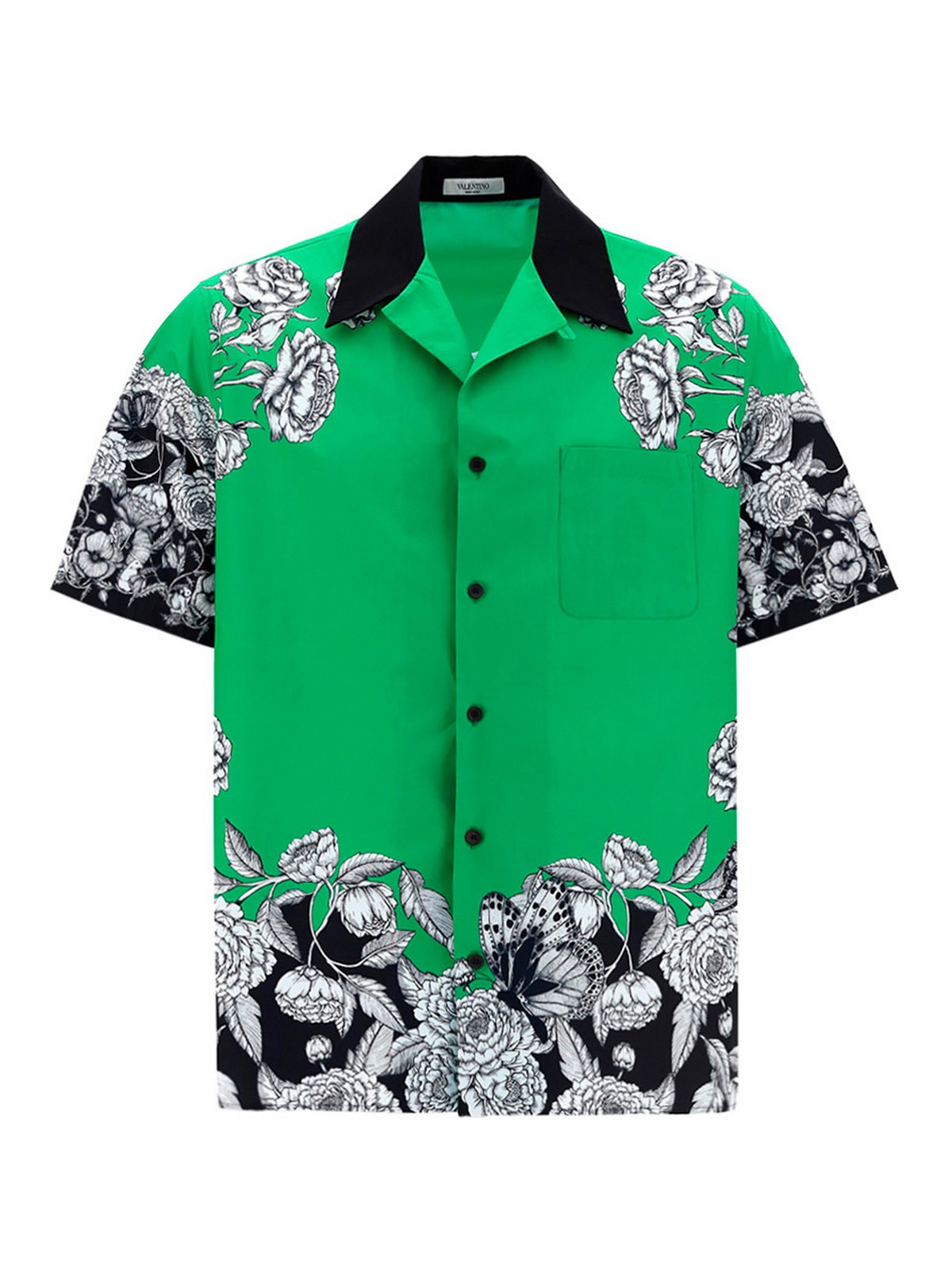 Valentino Garavani Camisa Verde Verde Hombre WV3AAA907JYC42