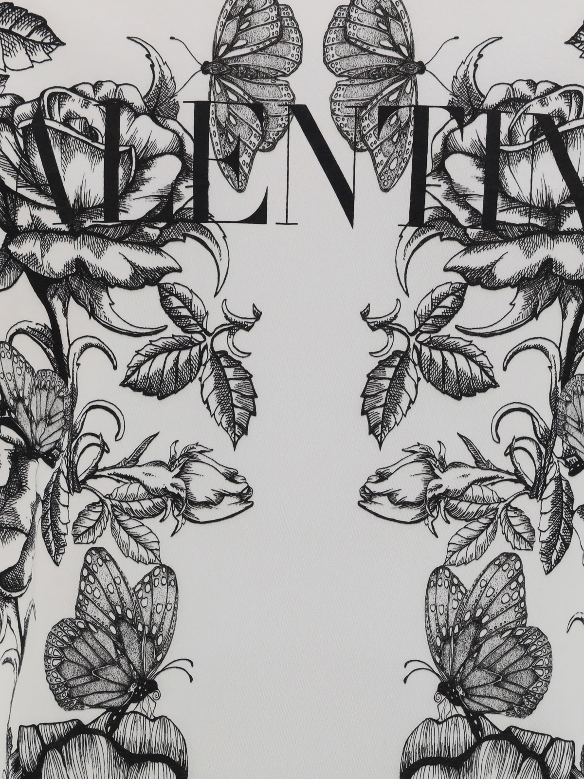 Valentino Garavani Dark Blooming T-shirt - White|WV3MG10V7LLU22