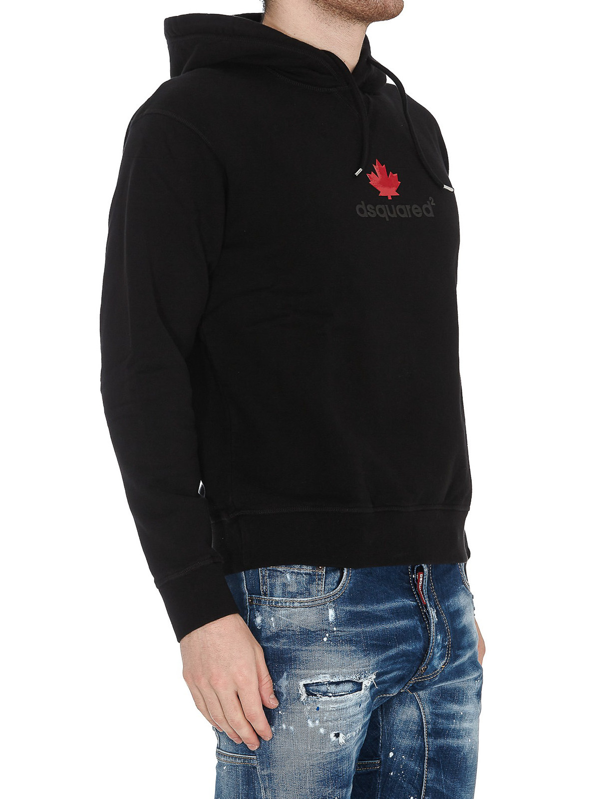 Dsquared2 maple discount leaf oth hoodie