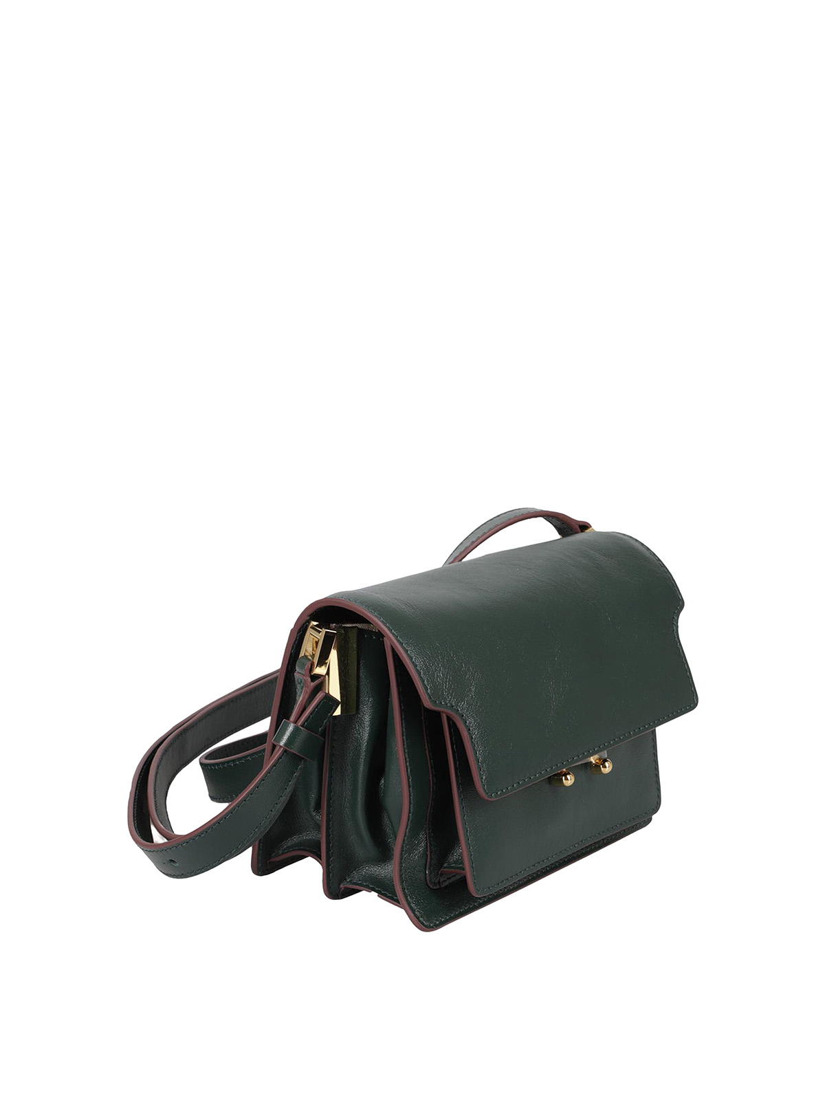Marni Green Soft Mini Trunk Bag