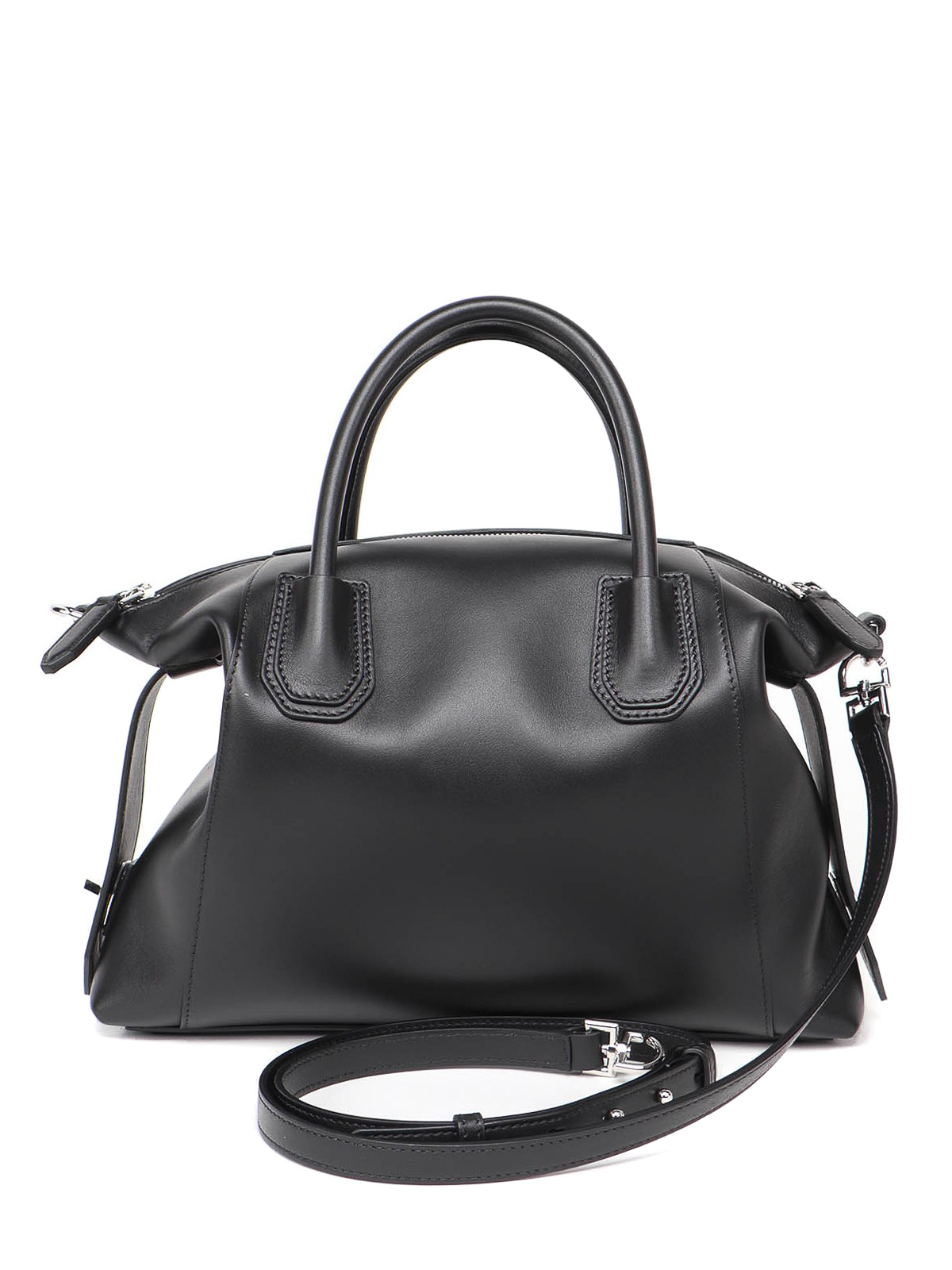 Givenchy Antigona Soft Small Leather Bag - Black Handle Bags