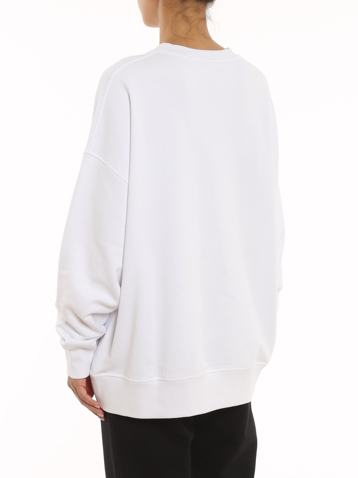 その他 alexander mcqueen White cotton sweatshirt Alexander McQueen White Cotton Sweatshirt – LOZURI®
