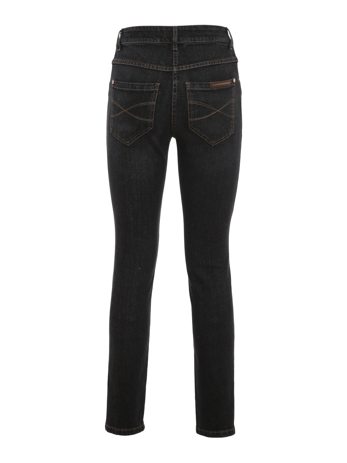 Shop Brunello Cucinelli Skinny High-waist Jeans In Negro