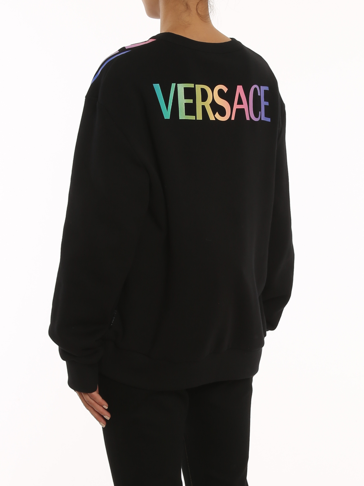 Versace Medusa print sweatshirt - Black | 10015741A011742B070