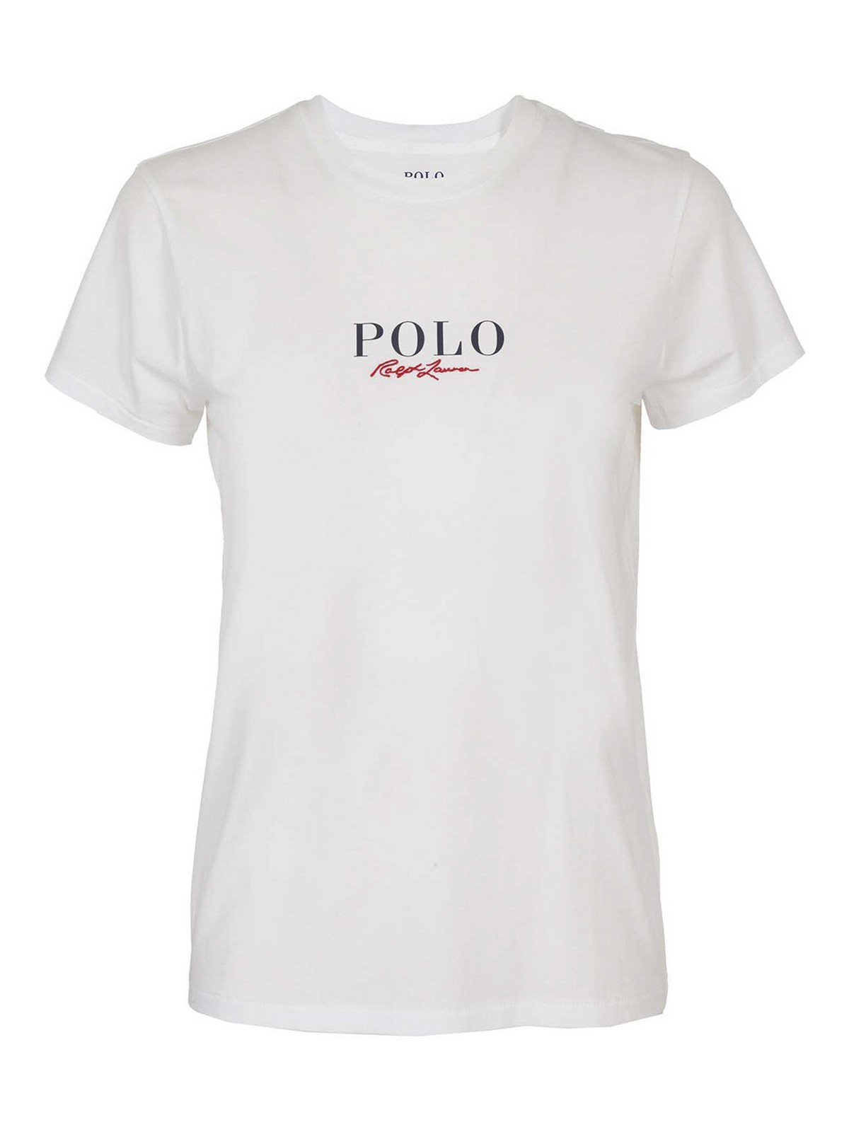 Polo Ralph Lauren Camiseta Blanco Blanco Mujer 211847078001
