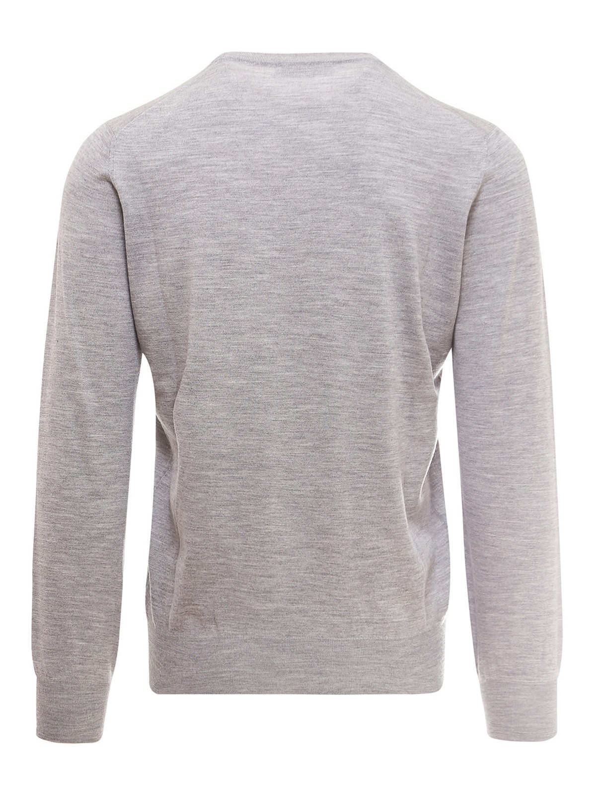 Shop Brunello Cucinelli Wool And Cashmere Sweater In Grey