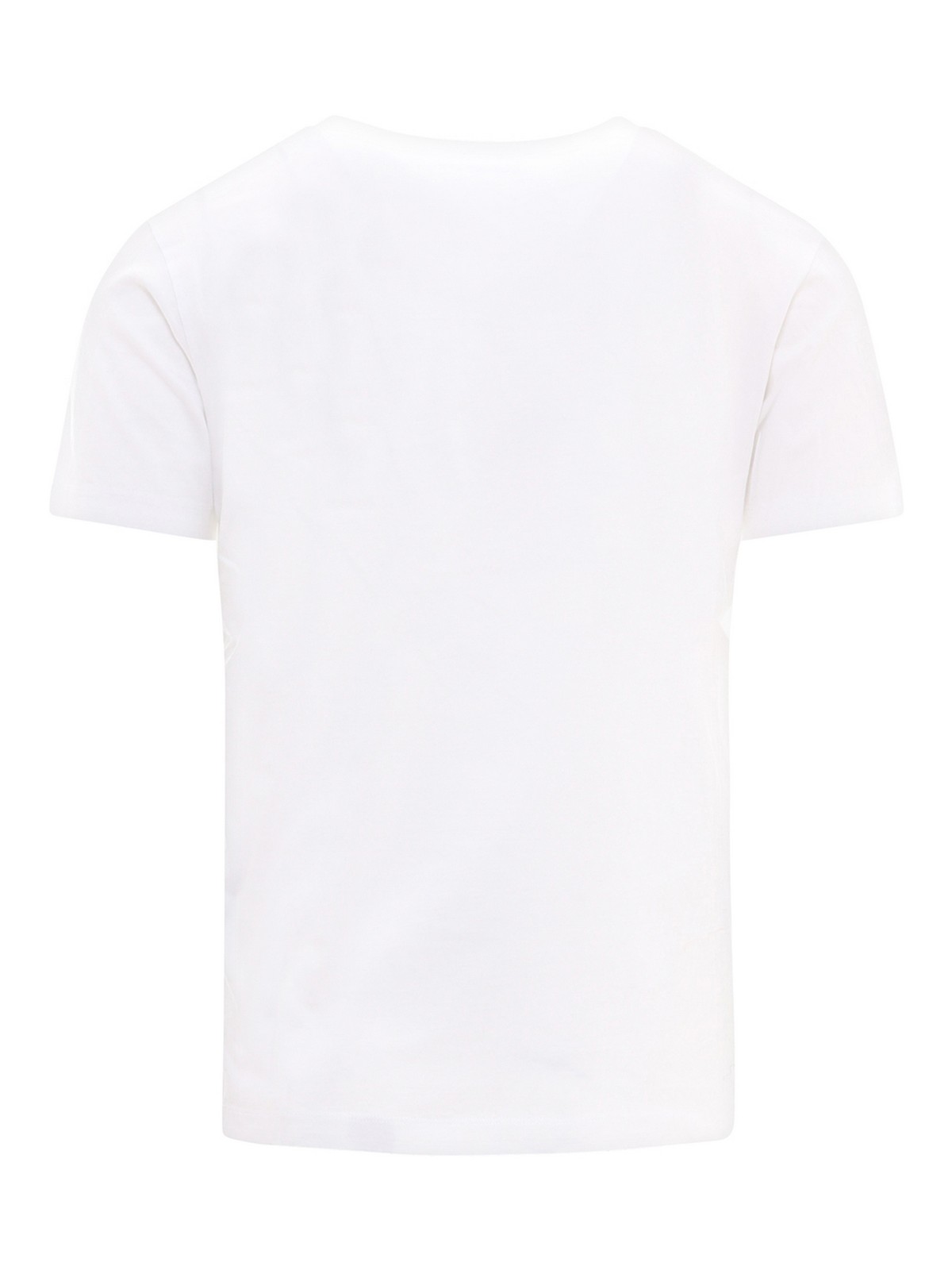 Shop Dsquared2 Logo T-shirt In Blanco