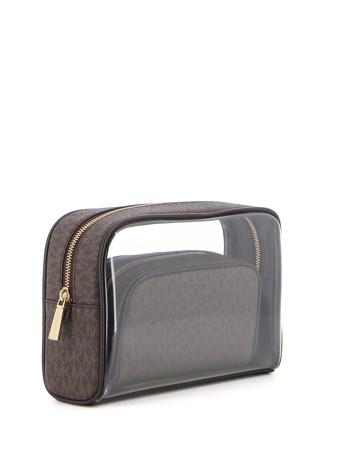 Michael Kors Jet Set Charm beauty case - Brown|34T1GT9T7P200