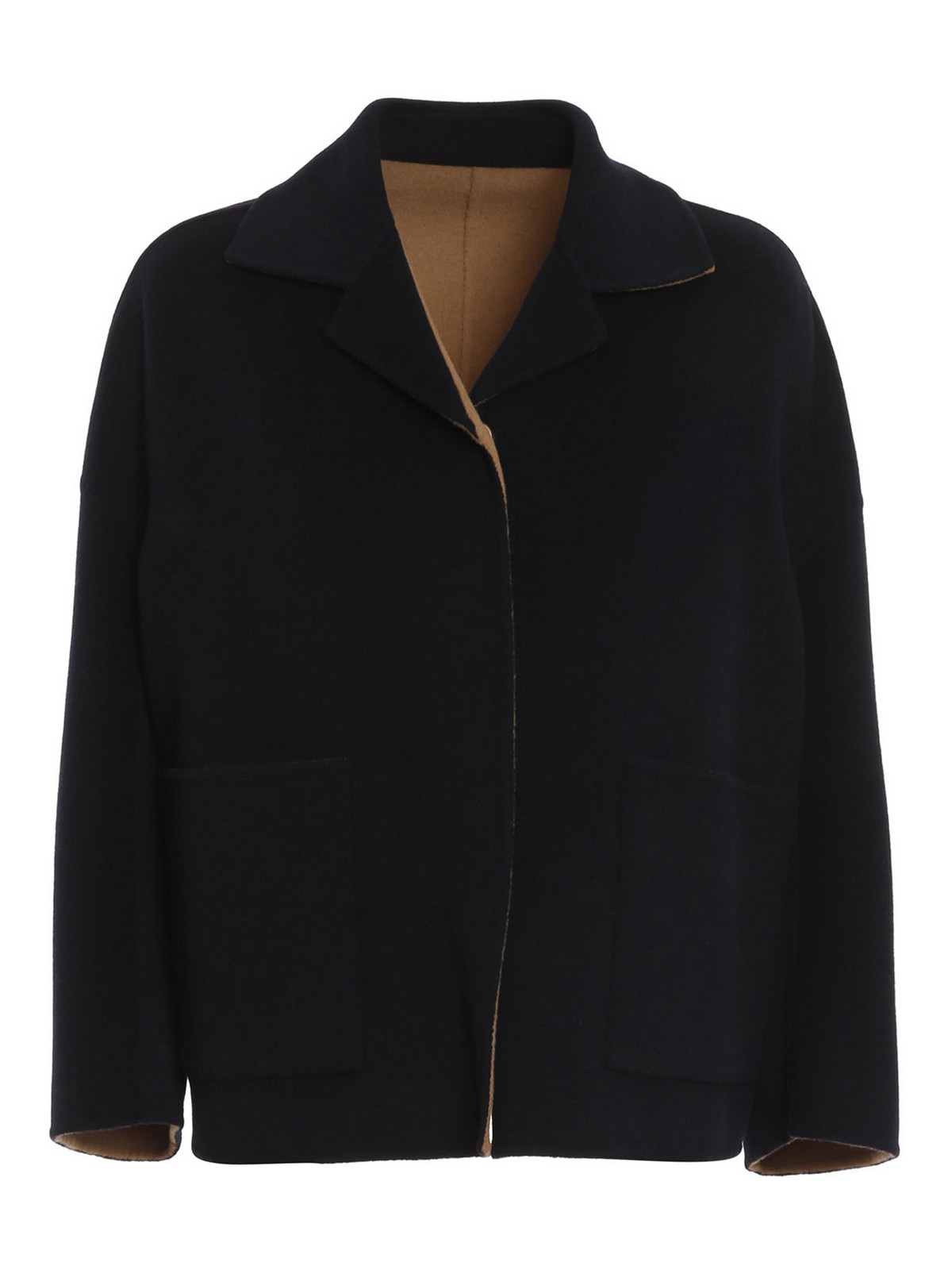 weekend Maxmaraコート Weekend Max Mara Oncia ウールダブルフェイスコート (Weekend