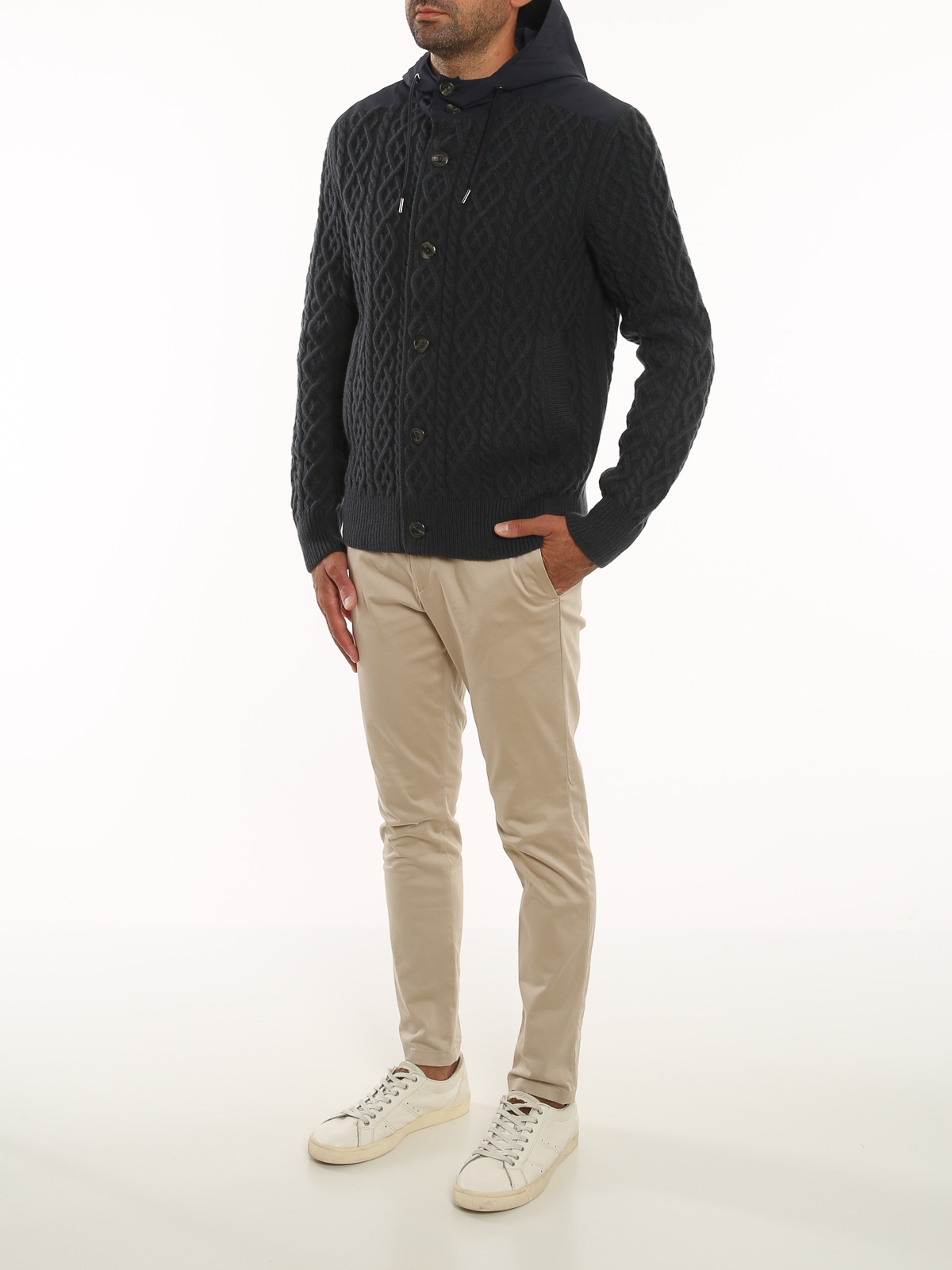 Herno grey clearance cardigan