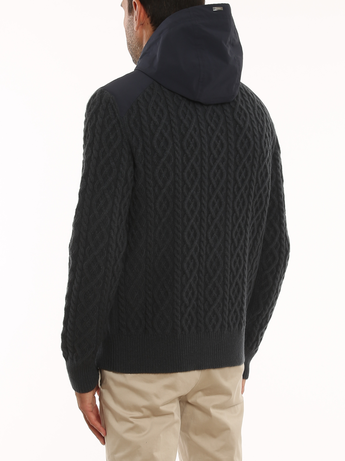 Herno deals hooded cardigan