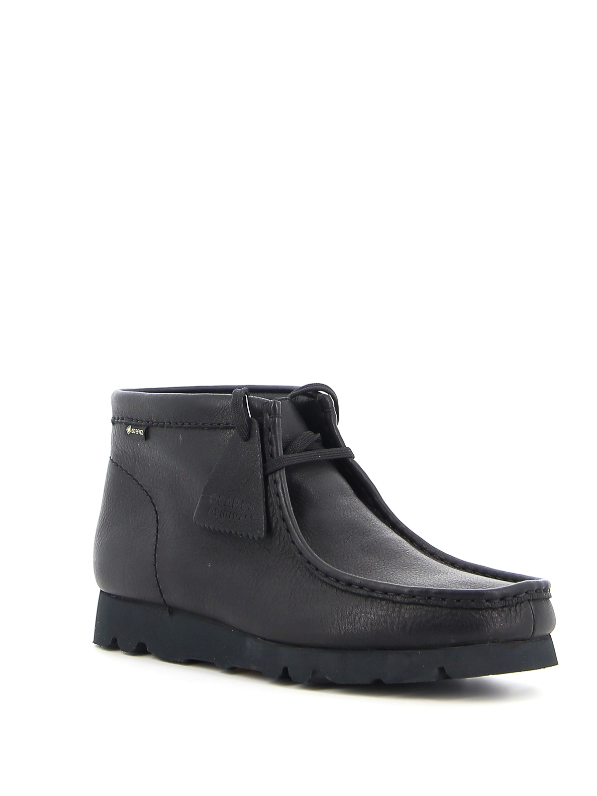 Ankle boots Clarks - WallabeeBT GTX ankle boots - 26146260LEATHERBLACK