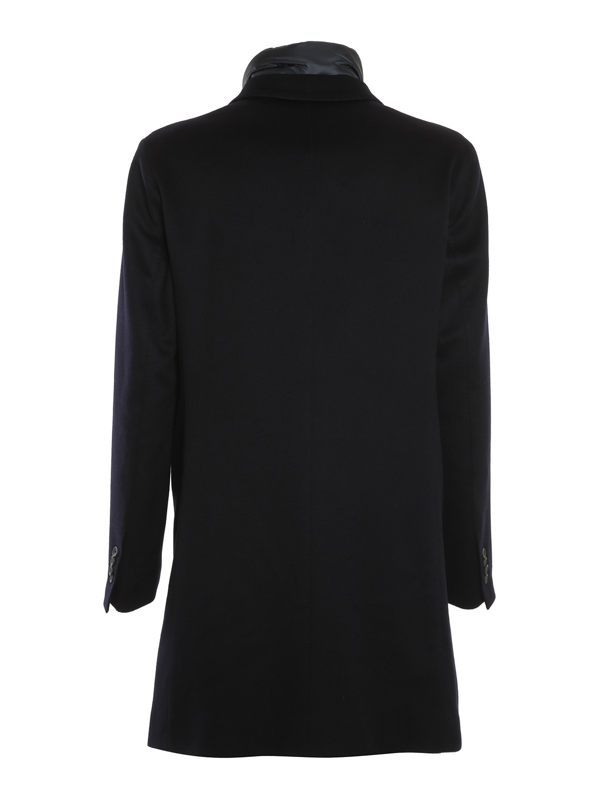 Herno Cappotto monopetto in cashmere Blu Uomo CA0091U380209290