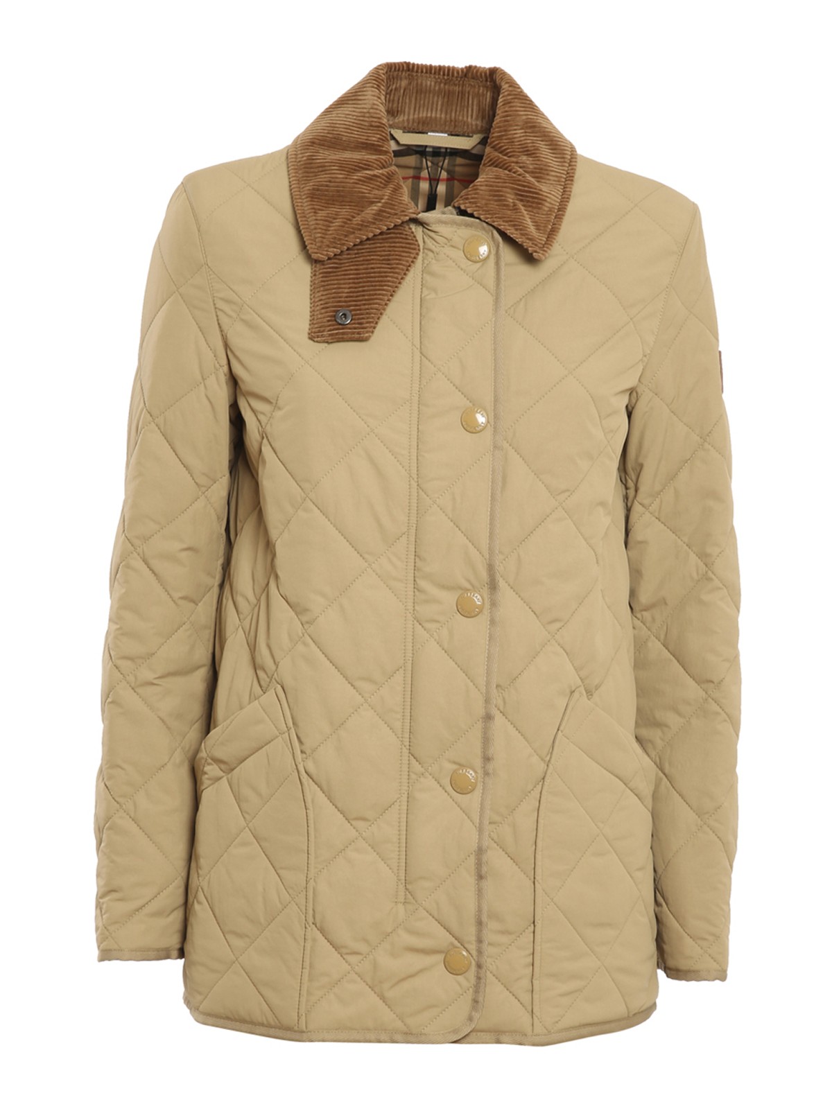 Shop Burberry Chaqueta Casual - Cotsworld In Beis