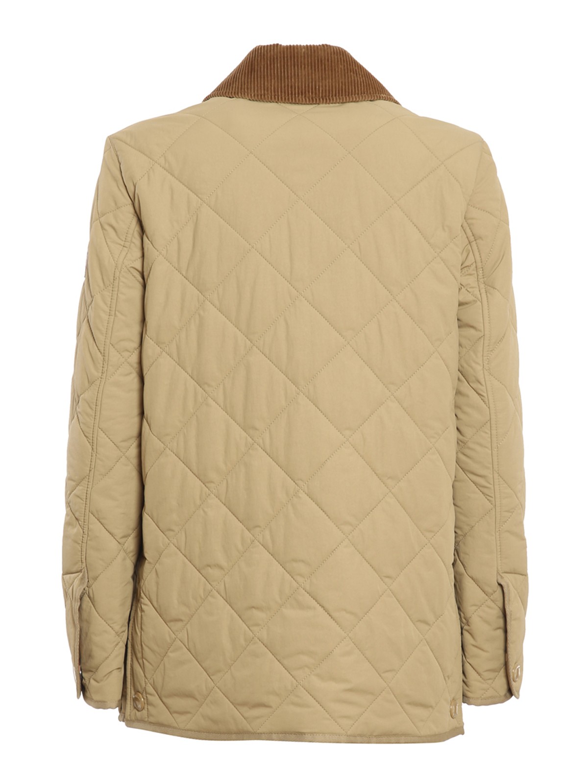 Shop Burberry Cotsworld Jacket In Beis