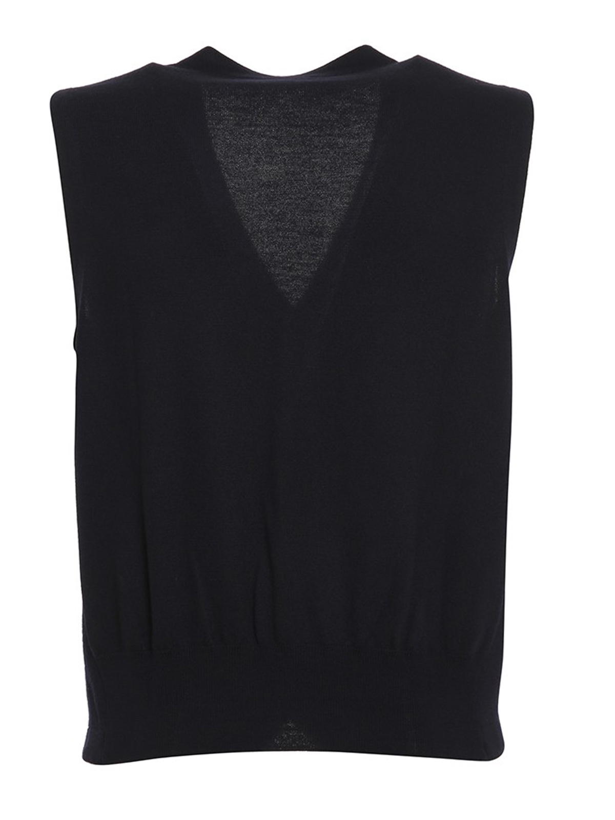 Vests La Fileria - Virgin wool vest - 5617014252598 | Shop online at THEBS