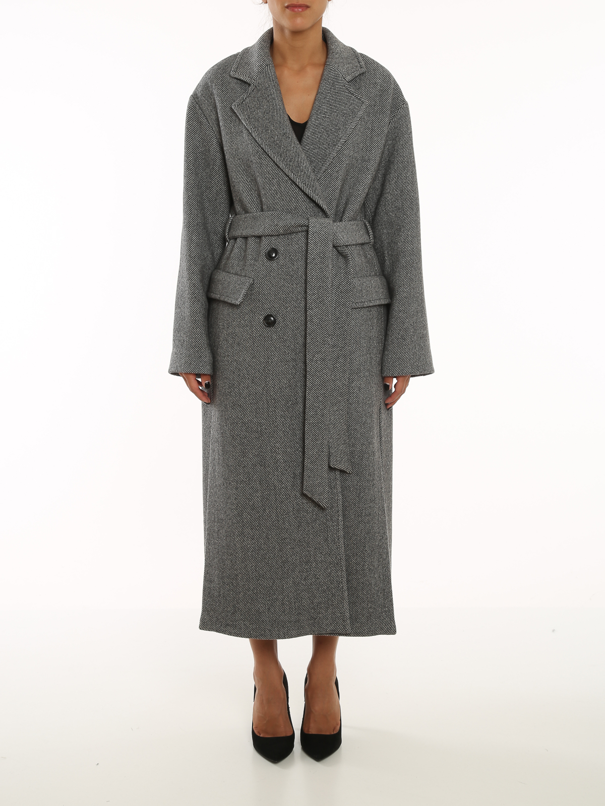 Manteaux longs Pinko Manteau Long Giacomo 2 1G16RVY7DYI67