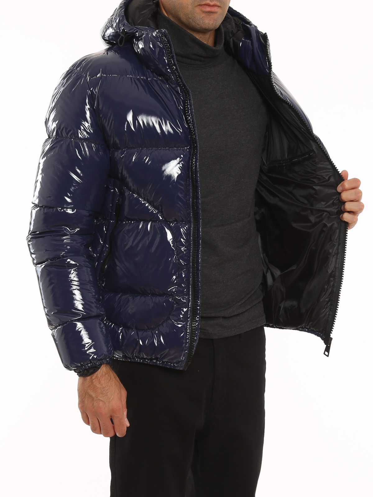 Padded jackets Herno - Glossy nylon puffer jacket - PI0769U122209201