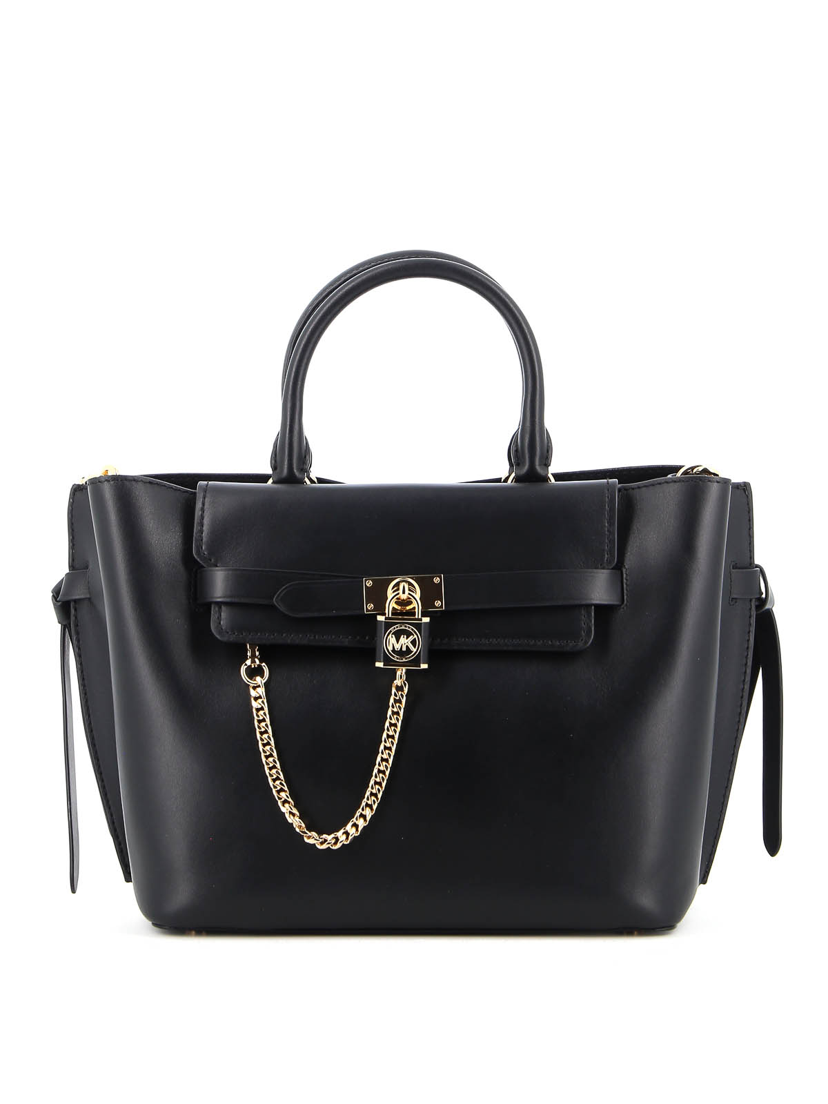 Michael Kors Hamilton Legacy Large Handbag In Black